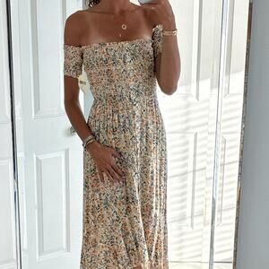 Altard state floral midi dress